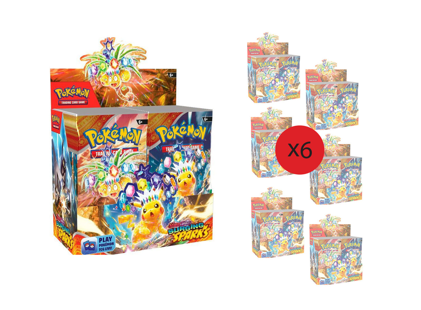 Surging Sparks Booster Box Case