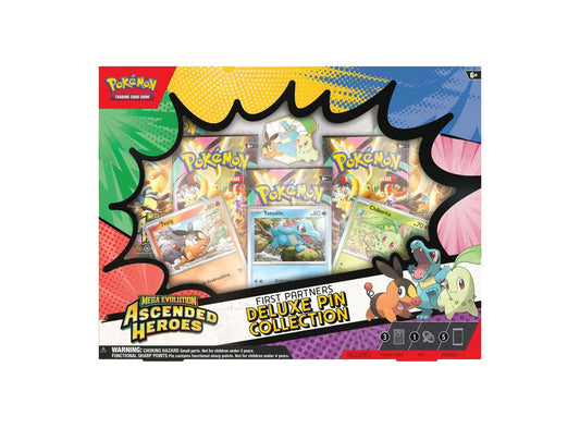 Ascended Heroes First Partners Deluxe Pin Collection